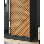 Ντουλάπα συρόμενη Phylo II με καθρέπτη