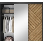 Ντουλάπα συρόμενη Phylo III με καθρέπτη