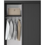 Ντουλάπα συρόμενη Proco II με καθρέπτη