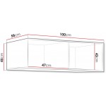 Πατάρι Δίφυλλης Ντουλάπας Kos 2D