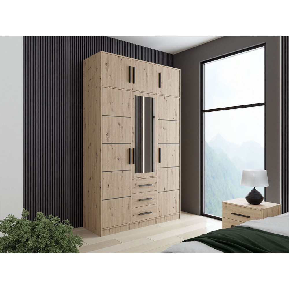 Πατάρι Τρίφυλλης Ντουλάπας Kos 3D