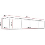 Πατάρι Τετράφυλλης Ντουλάπας Kos 4D