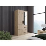 Ντουλάπα Kos 2D Δίφυλλη