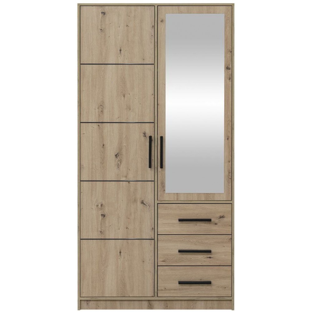 Ντουλάπα Kos 2D Δίφυλλη