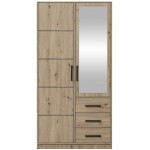 Ντουλάπα Kos 2D Δίφυλλη