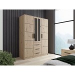 Ντουλάπα Kos 3D Τρίφυλλη