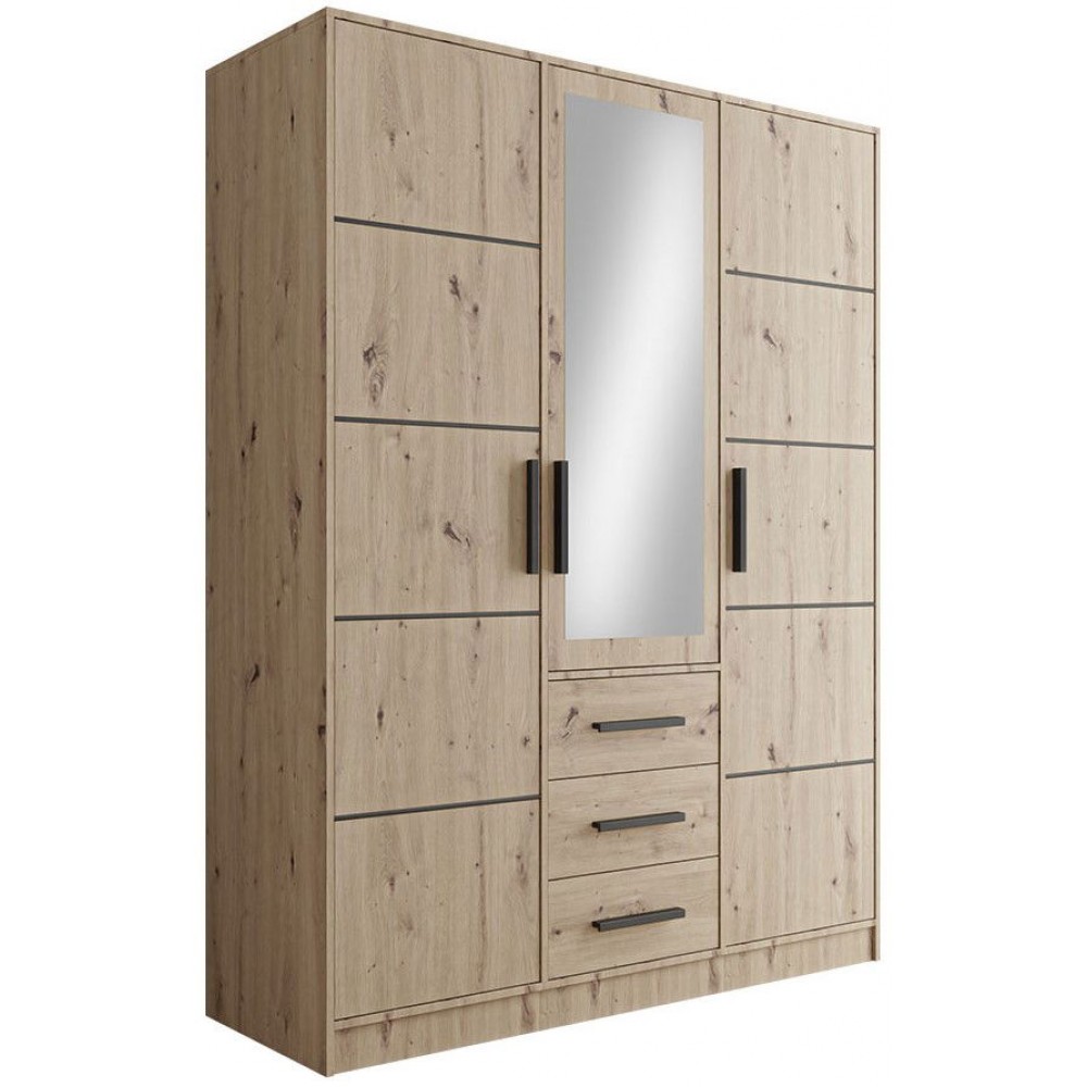 Ντουλάπα Kos 3D Τρίφυλλη