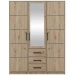 Ντουλάπα Kos 3D Τρίφυλλη