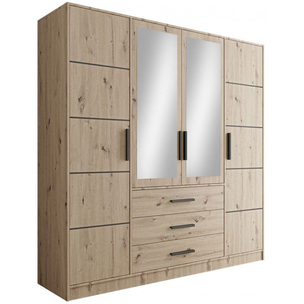 Ντουλάπα Kos 4D Τετράφυλλη