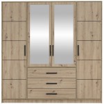 Ντουλάπα Kos 4D Τετράφυλλη