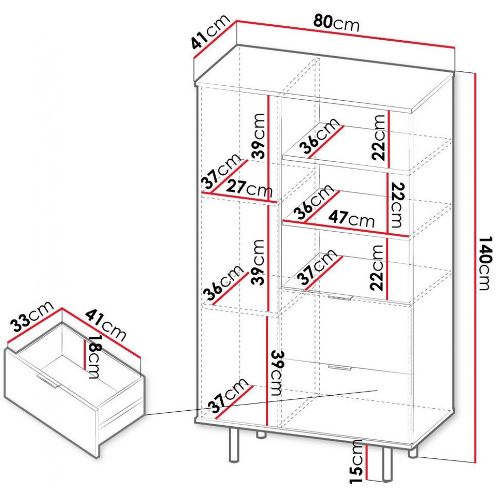 Στήλη Nubia mini-Mauro-Xriso