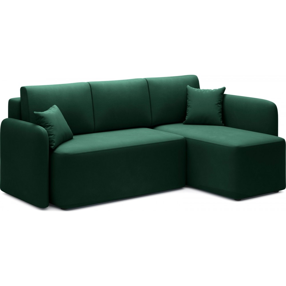 Γωνιακός καναπές Handy-Prasino-Δεξιά