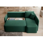 Γωνιακός καναπές Handy-Prasino-Δεξιά