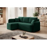 Γωνιακός καναπές Handy-Prasino-Αριστερή