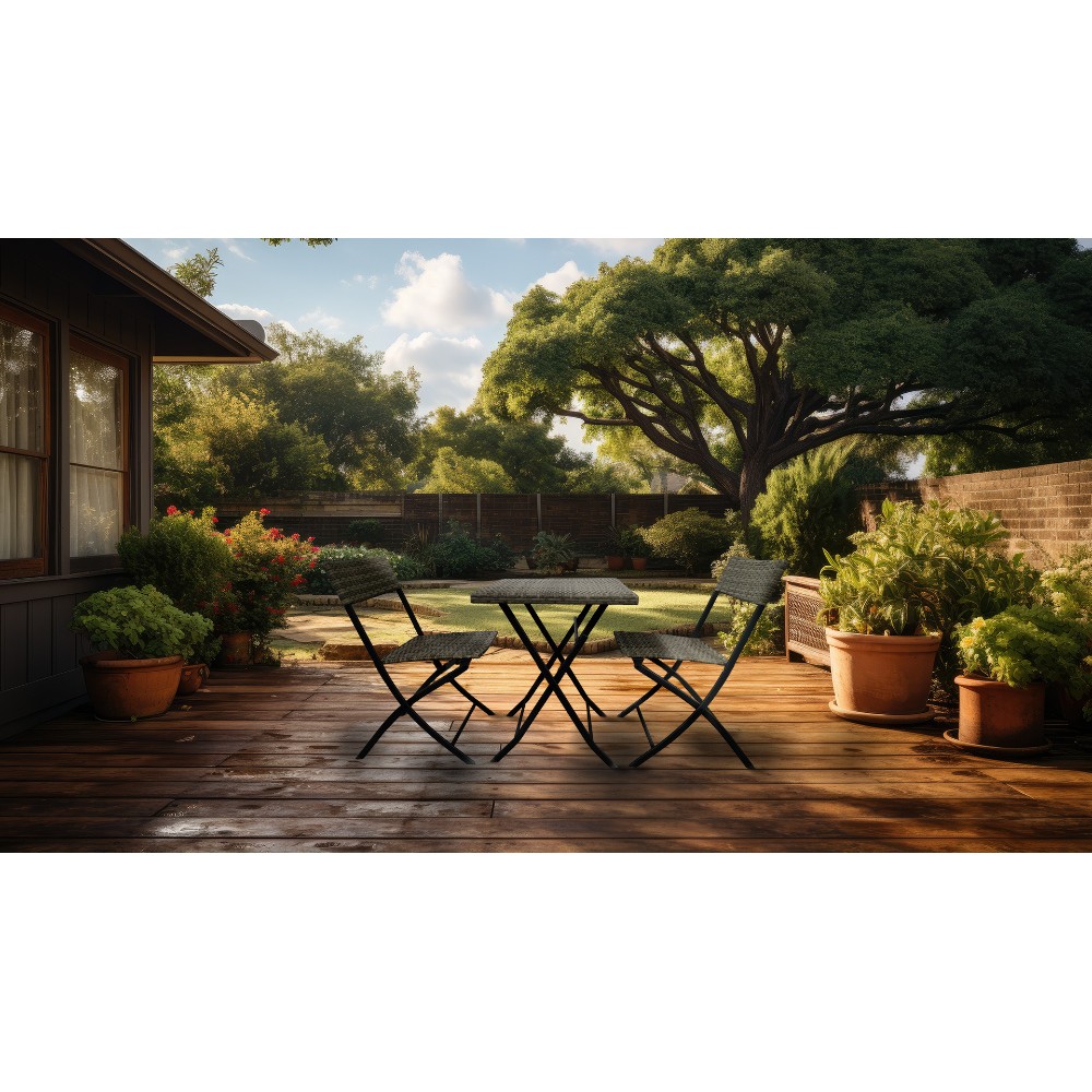 Σετ τραπεζαρίας Harlow-Kafe