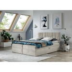 Επενδυμένο κρεβάτι Top 3-Mpez-160 x 200 164x208x103