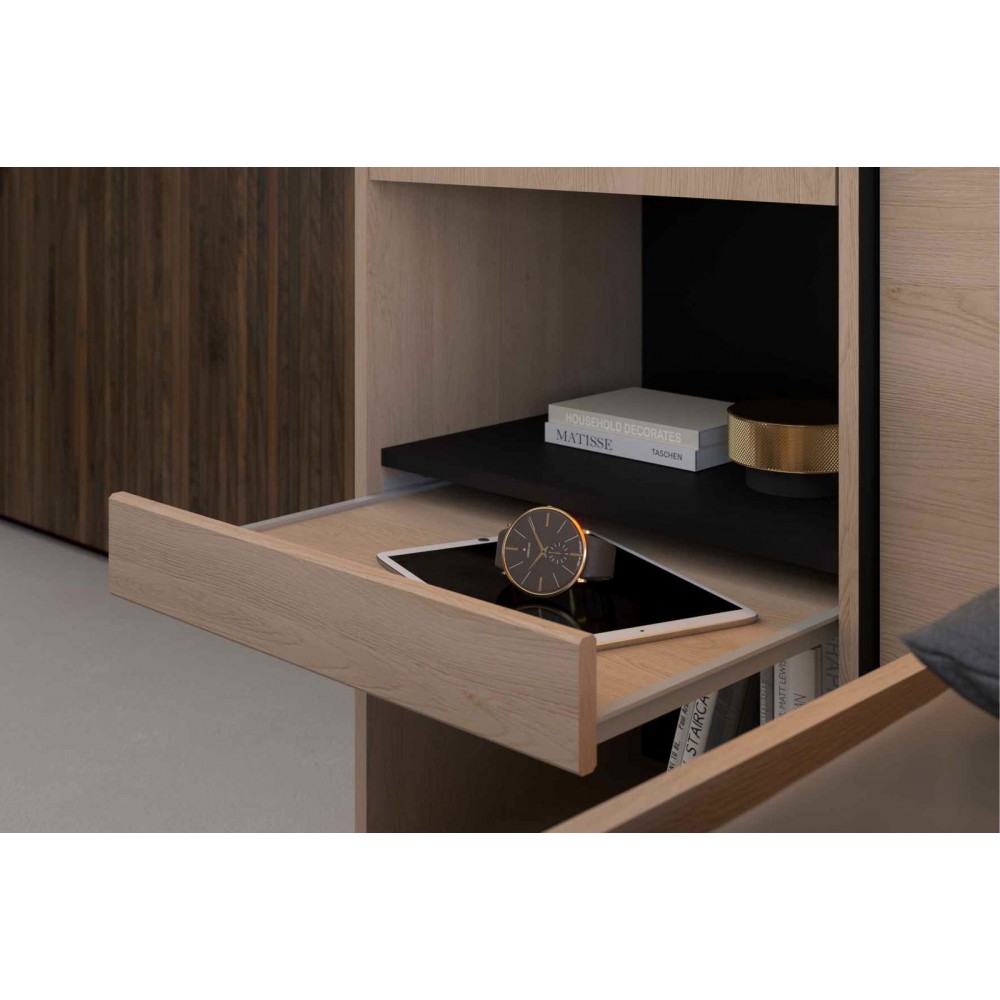 Κεφαλάρι κρεβατιού Bridge-Fusiko-Mavro