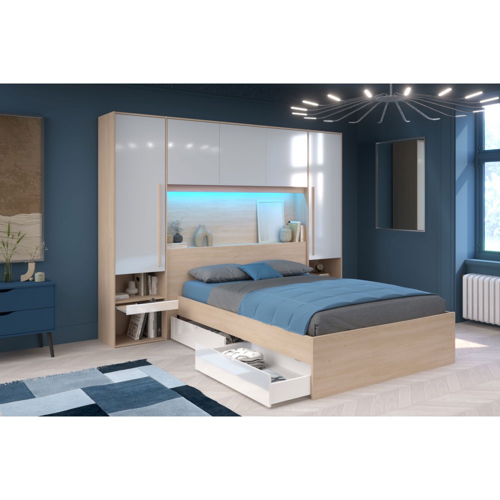 Κεφαλάρι κρεβατιού Bridge-Fusiko-Leuko gualistero