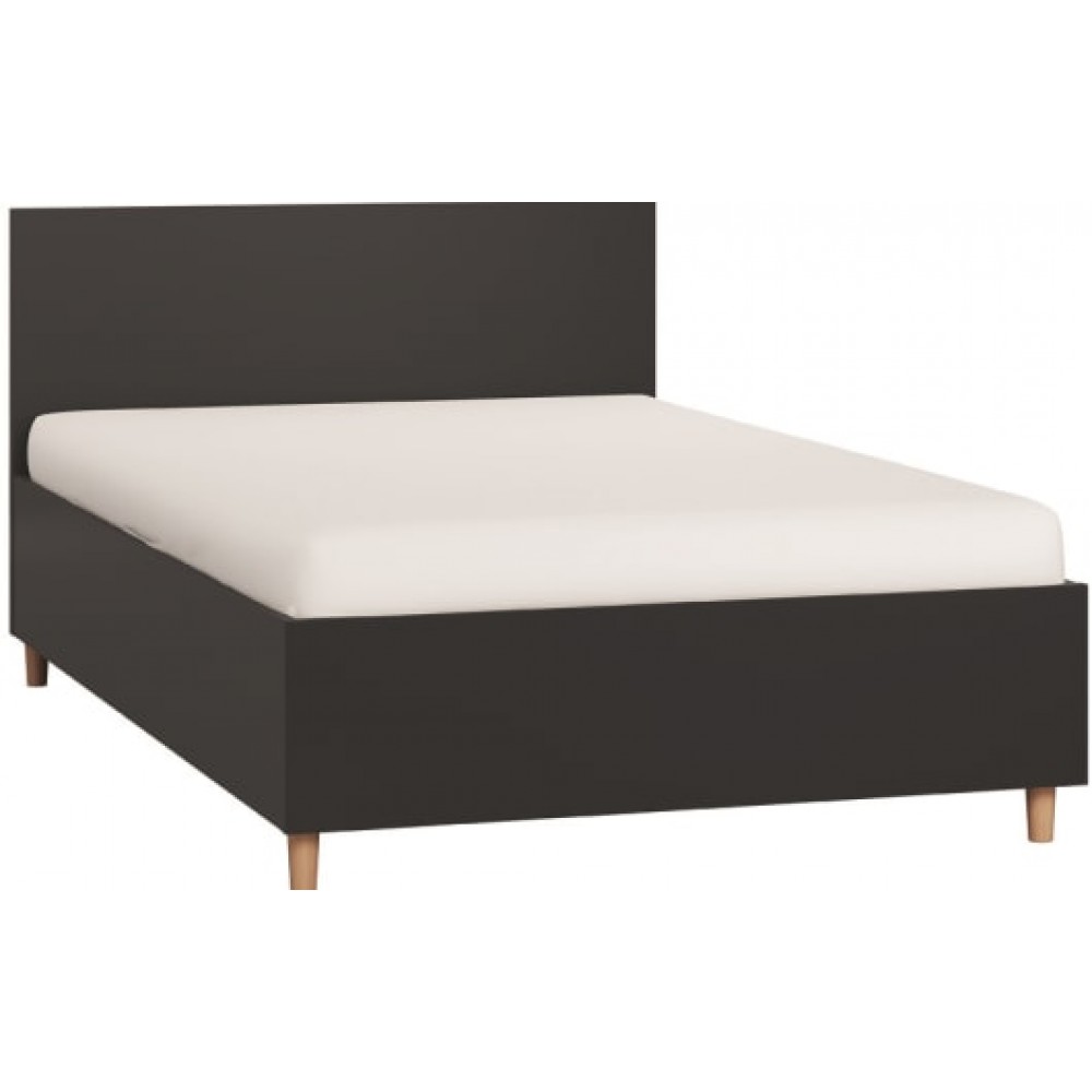 Κρεβάτι Simple-120 x 200-Μαύρο