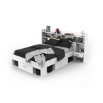 Κεφαλάρι Κρεβατιού Indiana-Λευκό-140 x 200