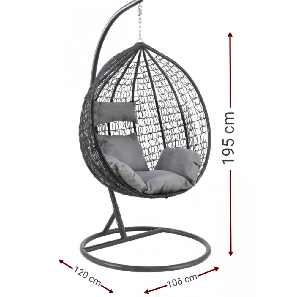 Κρεμαστή πολυθρόνα Esther-Kafe