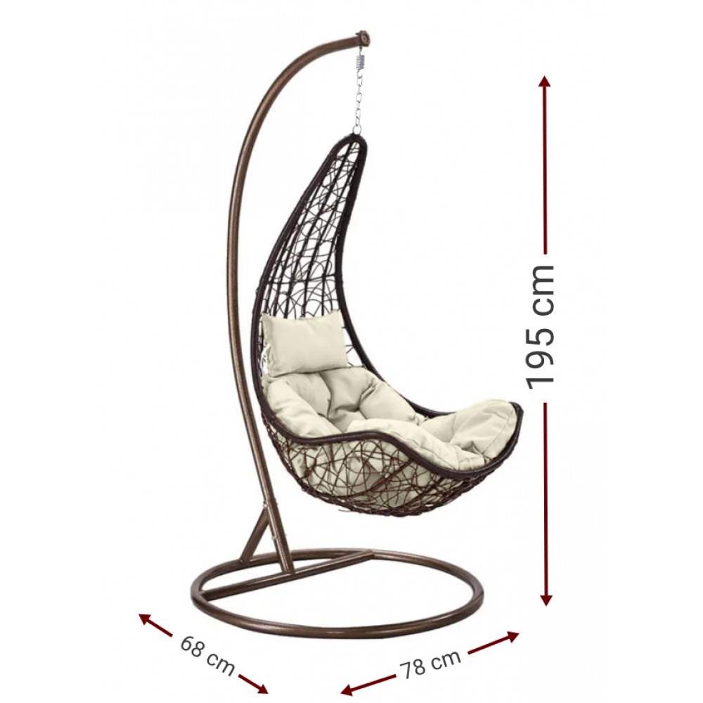 Κρεμαστή πολυθρόνα Alison-Kafe