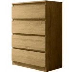 Συρταριέρα Juniper 4S-Leuko 70x40x100