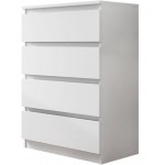 Συρταριέρα Juniper 4S-Leuko 70x40x100