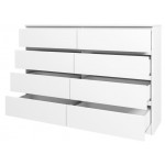 Συρταριέρα Juniper 8S-Leuko