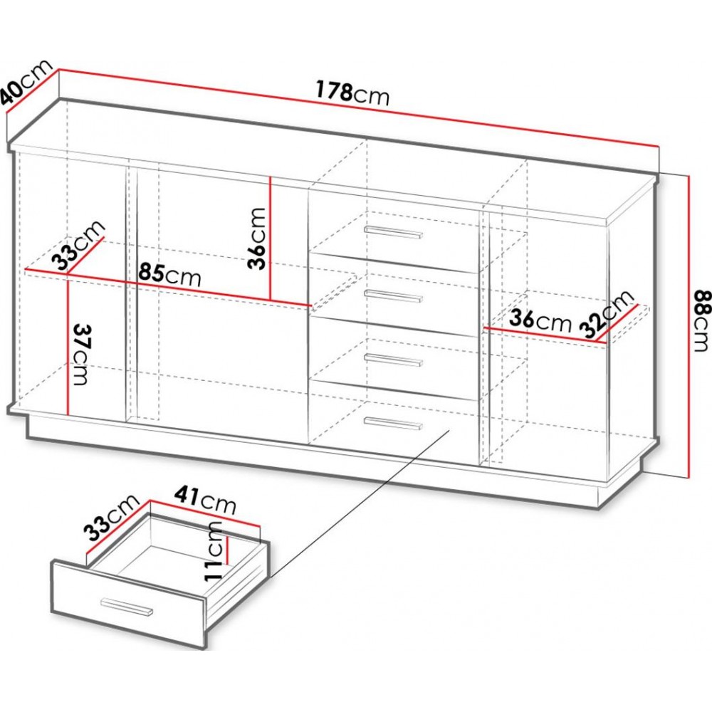 Μπουφές Lamelo