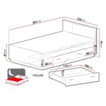 Κρεβάτι Lamelo I