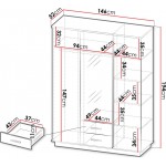 Ντουλάπα Lamelo Τρίφυλλη