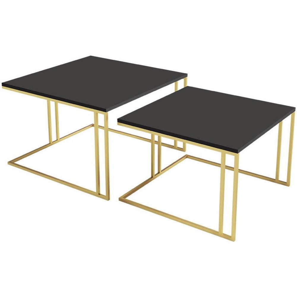 Σετ τραπεζάκια σαλονιού Astro II-Mauro