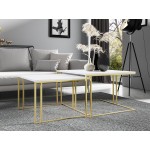 Σετ τραπεζάκια σαλονιού Astro II-Leuko