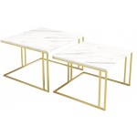 Σετ τραπεζάκια σαλονιού Astro II-Marmaro