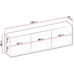 Κρεμαστό ντουλάπι Teen Flex 3D