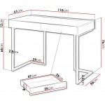 Γραφείο Teen Flex II-Μήκος: 150 εκ.