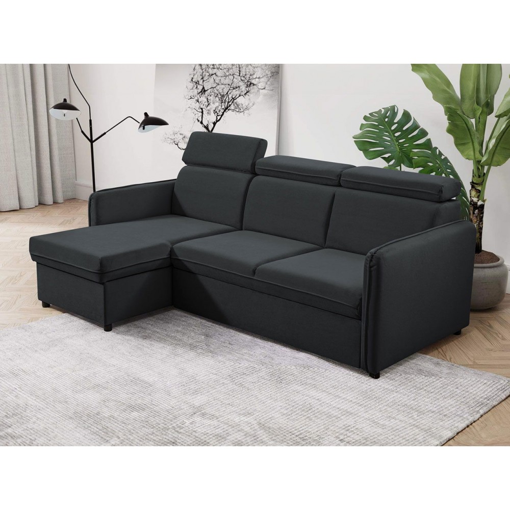 Γωνιακός καναπές Barcelo mini-Anthraki