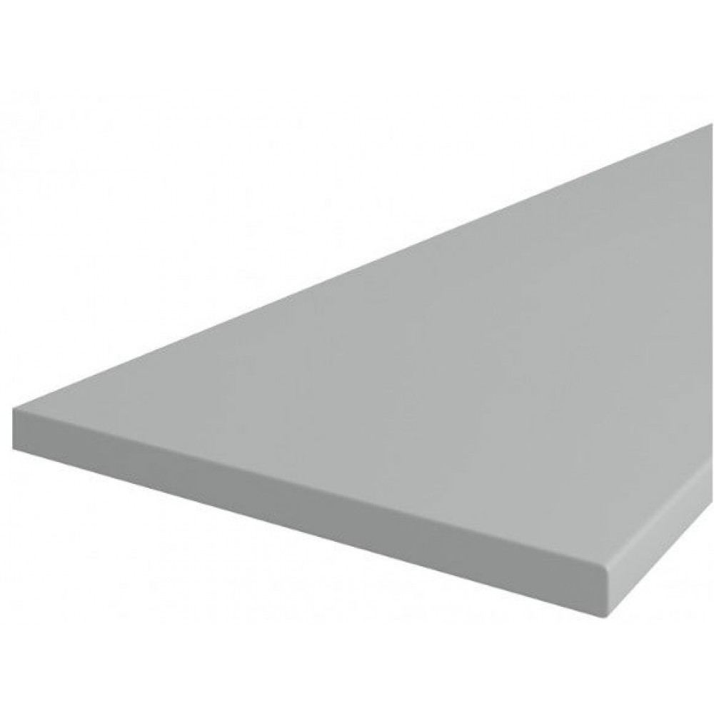 Πάγκος κουζίνας Tulsa plus-Platinum-Μήκος: 250 εκ.