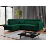 Γωνιακός καναπές Forio L-Prasino-Αριστερή