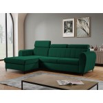 Γωνιακός καναπές Forio mini-Prasino-Αριστερή