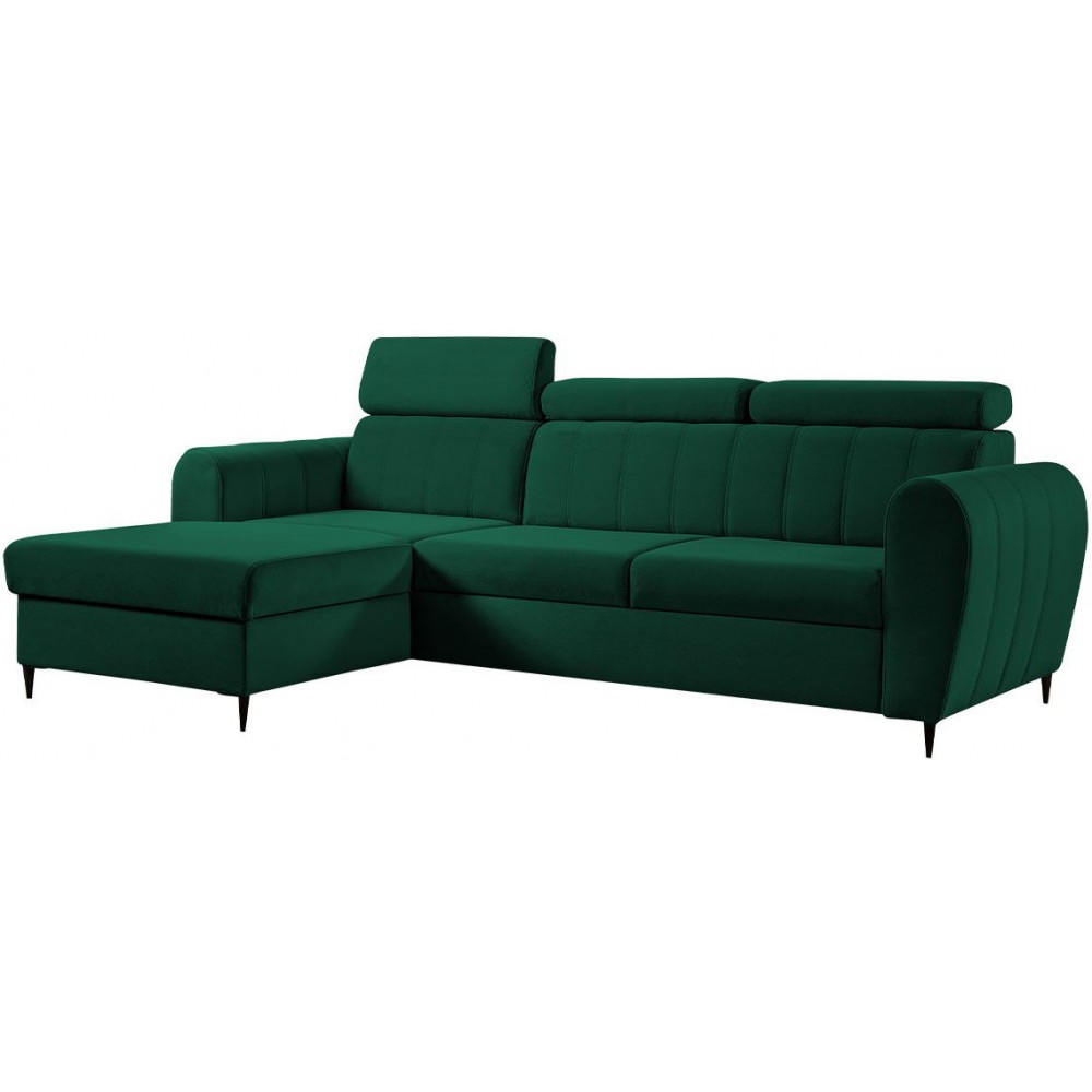 Γωνιακός καναπές Forio mini-Prasino-Αριστερή