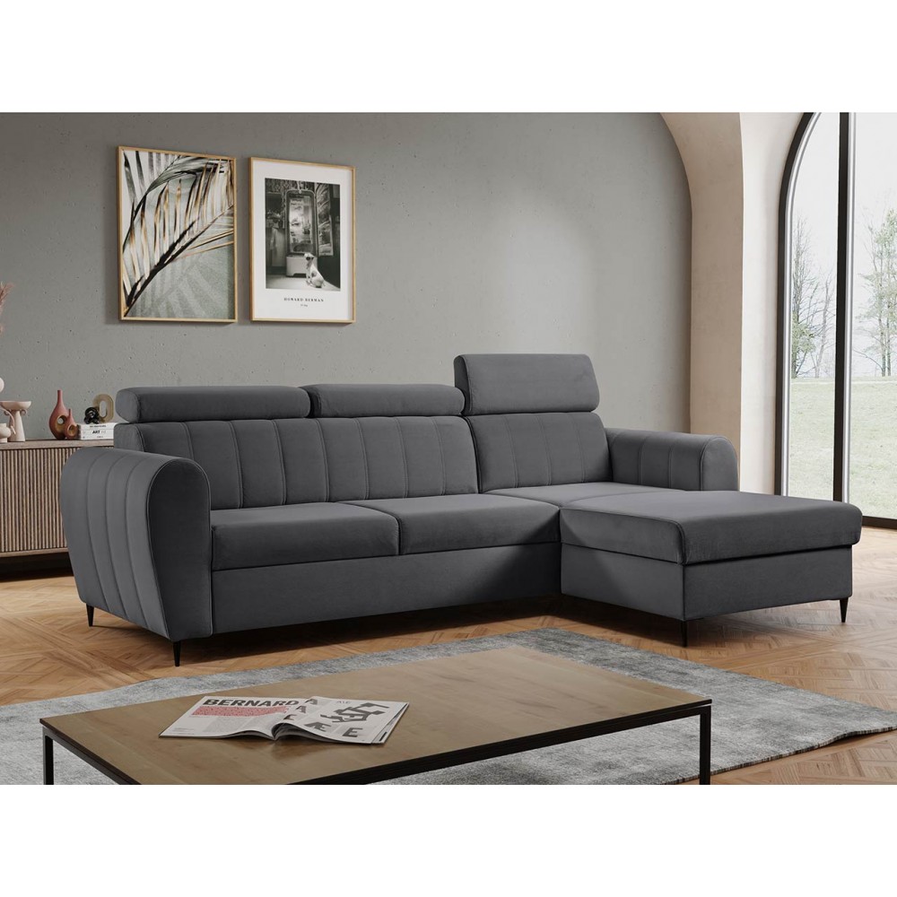 Γωνιακός καναπές Forio mini-Gkri-Δεξιά