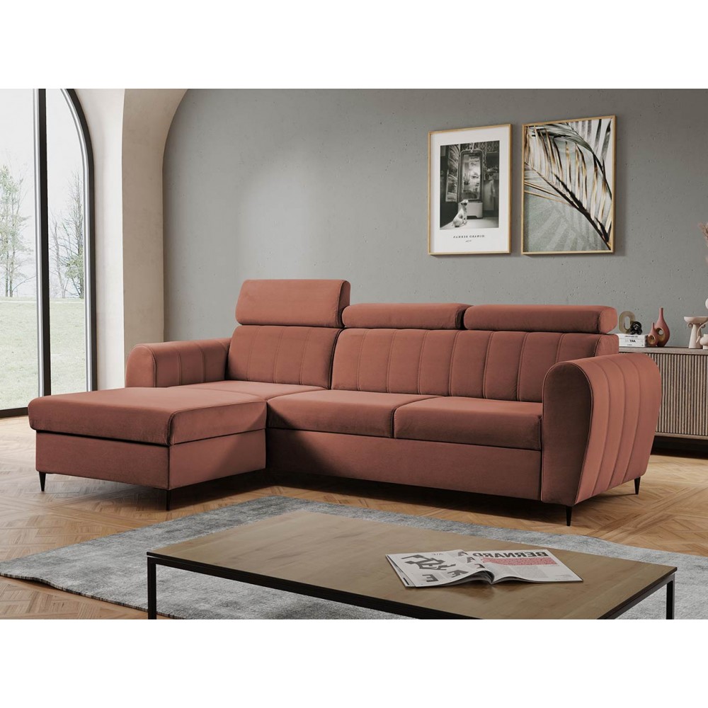 Γωνιακός καναπές Forio mini-Keramidi-Αριστερή