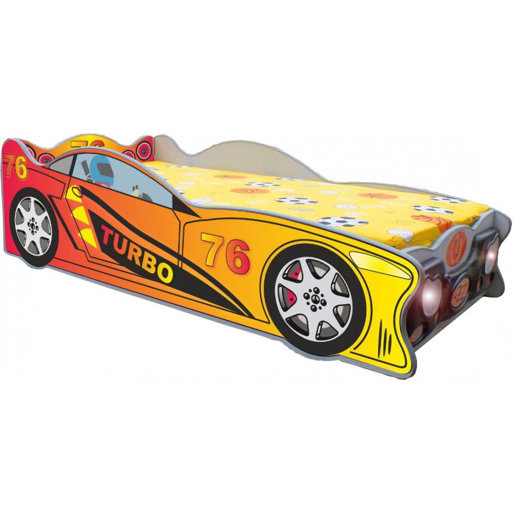 Κρεβάτι παιδικό Speedy-Portokali-160 x 80