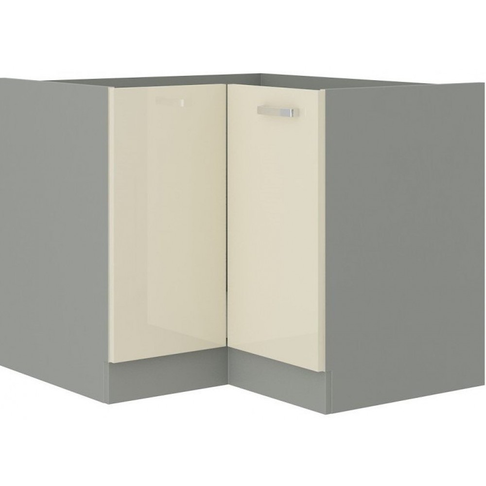 Επιδαπέδιο ντουλάπι Ingrid γωνιακό-Krem