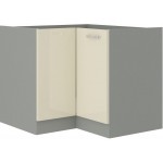 Επιδαπέδιο ντουλάπι Ingrid γωνιακό-Krem