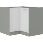 Επιδαπέδιο ντουλάπι Ingrid γωνιακό-Leuko