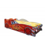 Κρεβάτι παιδικό Zigzak-Kokkino-160 x 80