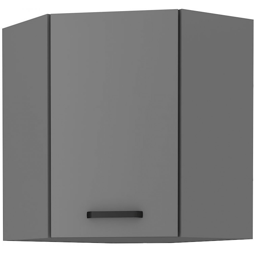 Κρεμαστό ντουλάπι γωνιακό Melo 60x60 GN-72-Anthraki